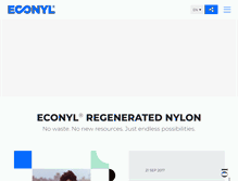 Tablet Screenshot of econyl.com